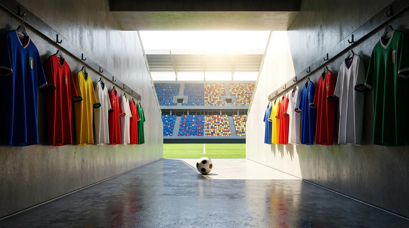 Översikt över alla 48 lag som deltar i VM 2026 med fokus på favoriter och utmanare