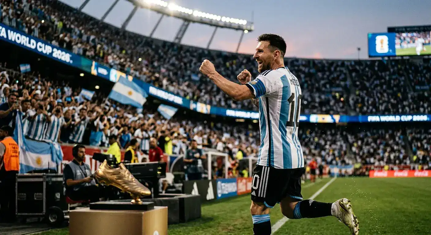Lionel Messi jagar sin skytteligetitel — VM-historiens bäste målskytt har 8 mål i turneringen och är nu favorit.
