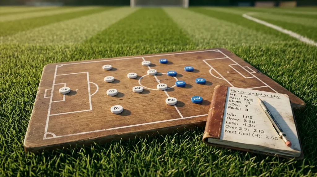 Ordlista for vadslagning och fotbollstermer pa svenska