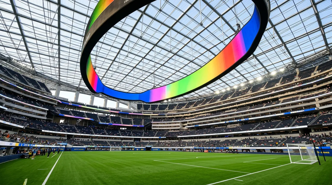 SoFi Stadium i Inglewood, Los Angeles, VM-arena 2026